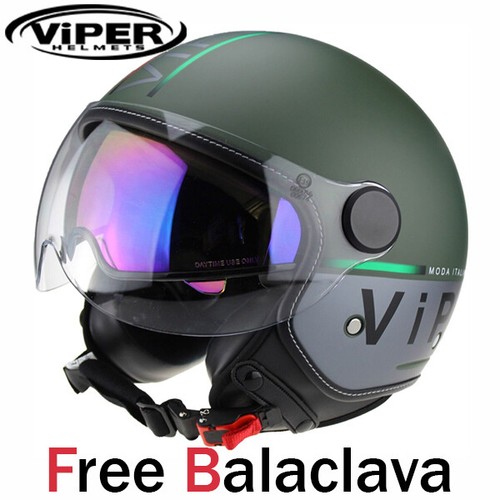 Viper rsv19 open face scooter - face,
