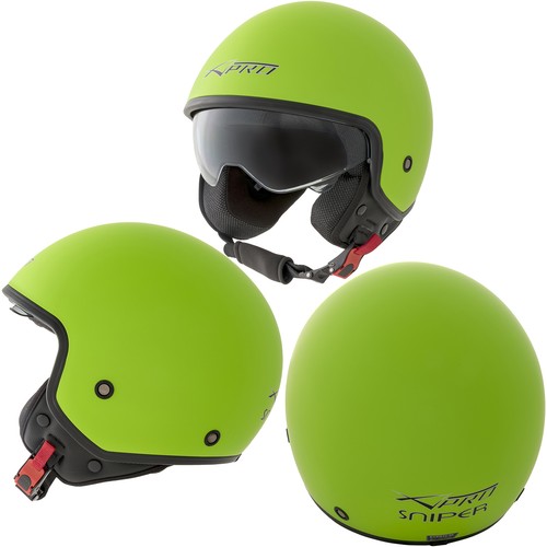 Open face jet - open, moped