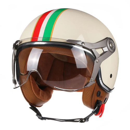 Helmet open face - open, motorcycle