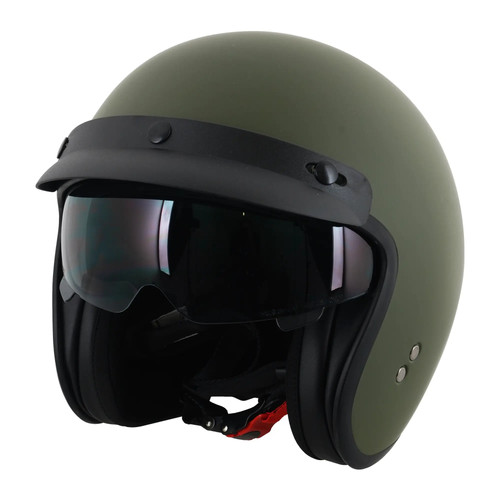 Stealth hs391 open face moto - stealth,